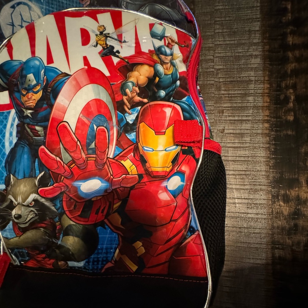 Marvel Character Backpack Multiple Pockets - image 2